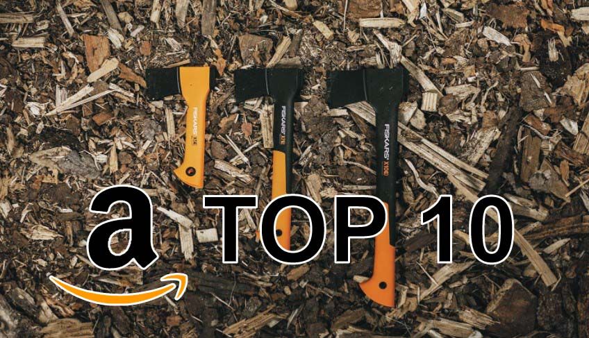 Las 10 hachas más vendidas en Amazon.
